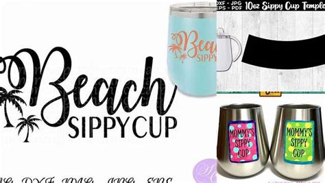 Download Free Pool Side Sippy Cup Files DXF Files