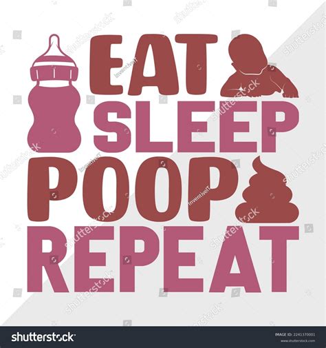 Download Free Poop Take a nap Sleep Printable For Crafts