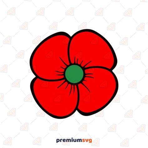 Get Crafty with Free Poppy SVG! Create stunning floral designs with ease.