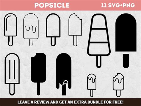 Download Free Popsicle SVG Bundle For Cricut