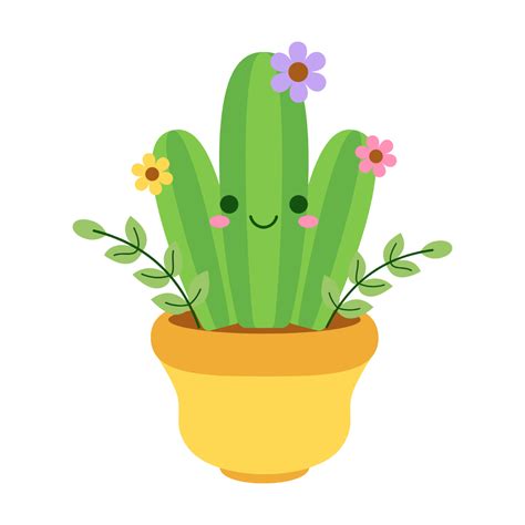 Download Free Potted Cactus | Applique Embroidery DXF Files