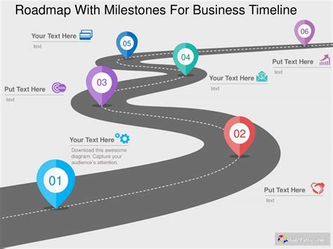 Free Ppt Template Roadmap