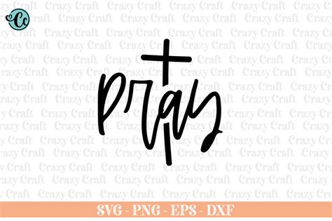 Download Free Pray SVG Files For Crafts