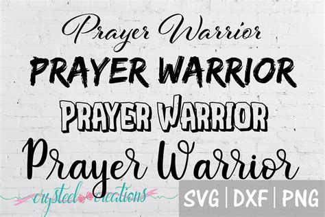 Download Free Prayer Warrior Commercial Use DXF Files