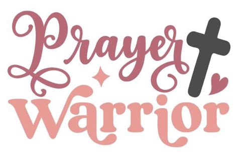 Download Free Prayer Warrior Files For Crafts