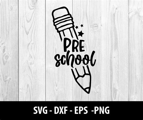 Download Free Preschool - SVG File, DXF File DXF Files