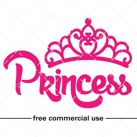 Download Free Preschool Princess Cut File Commercial Use For Crafts