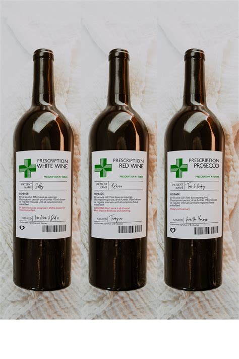 Download Free Prescription Wine Label Files DXF Files