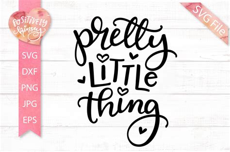 Download Free Pretty Little Thing Files for Cricut