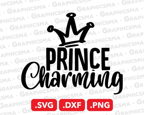 Download Free Prince Charming SVG Commercial Use DXF Files