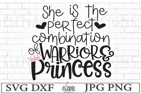 Download Free Princess warrior For Cricut