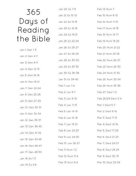Free Printable 365 Bible Verses Printable