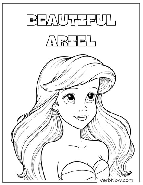 Free Printable Ariel Coloring Sheets
