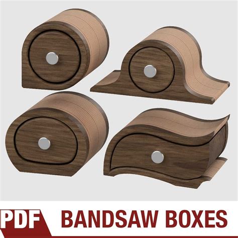 Free Printable Bandsaw Box #Templates