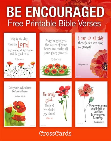 Free Printable Bible Verses For Encouragement