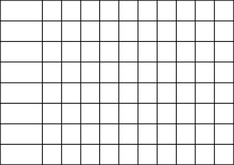 Free Printable Blank Chart