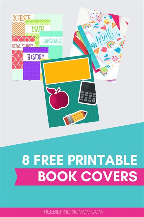 Free Printable Book Cover Templates Pdf