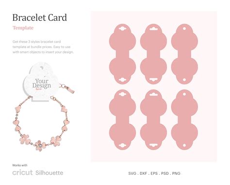 Free Printable Bracelet Card Template