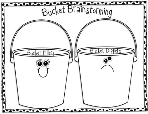 Free Printable Bucket Filler Template Printable