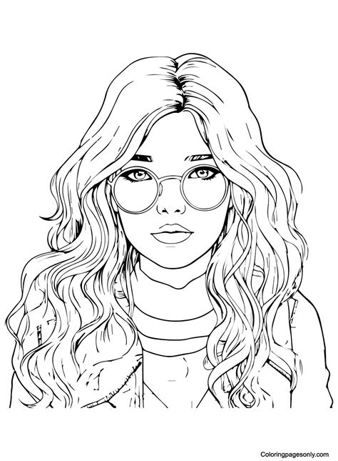 Free Printable Coloring Pages For Teenage Girl Printable