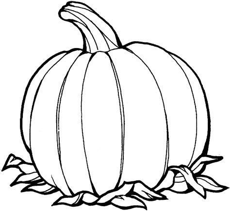 Free Printable Coloring Pictures Of Pumpkins