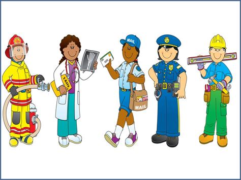 Free Printable Community Helpers Clipart