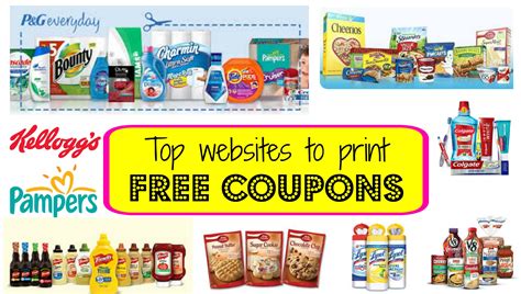 Free Printable Coupon Sites