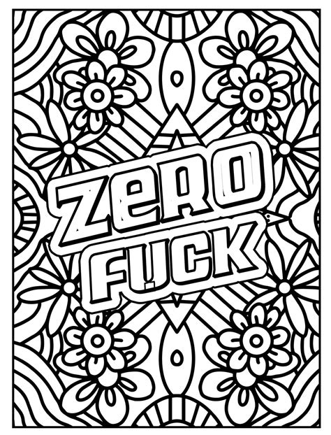 Free Printable Cuss Word Coloring Pages