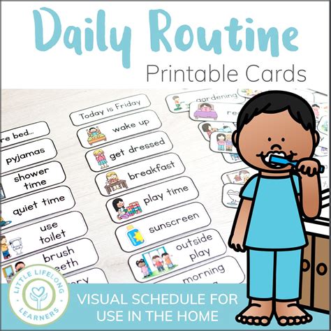 Free Printable Daily Routine Cards