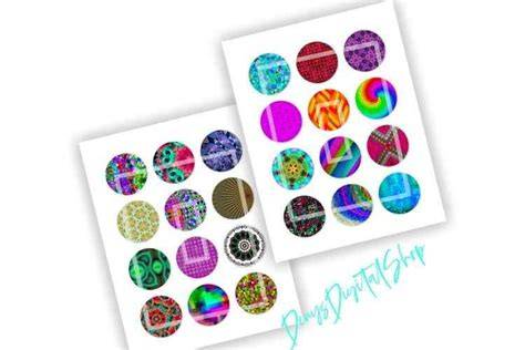 Download Free Printable Digital Images, Printable Goods, COLORFUL CIRCLES Files
