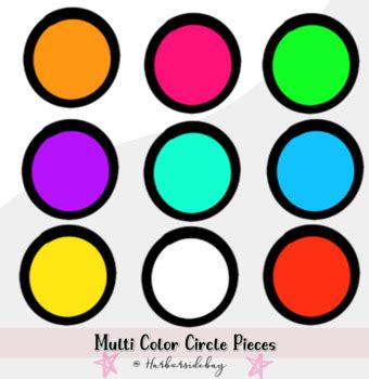 Download Free Printable Digital Images, Printable Goods, COLORFUL CIRCLES Printable