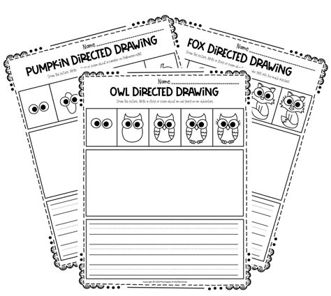 Free Printable Directed Drawing