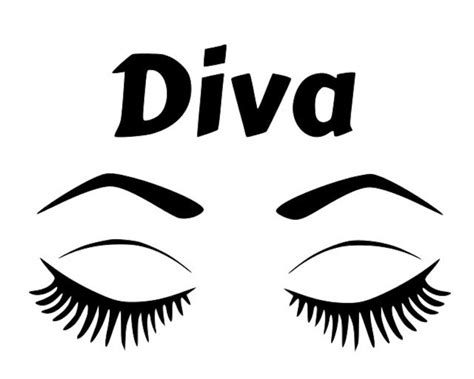 Free Printable Diva Faces