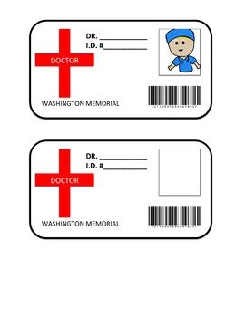 Free Printable Doctor Badge