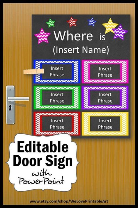 Free Printable Door Signs