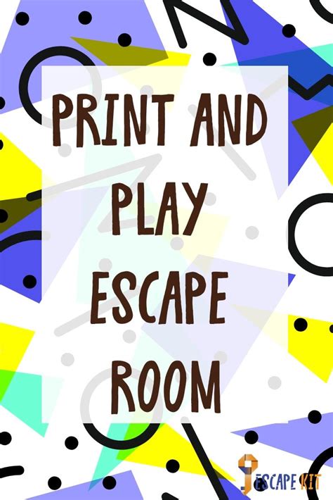 Free Printable Escape Room Pdf