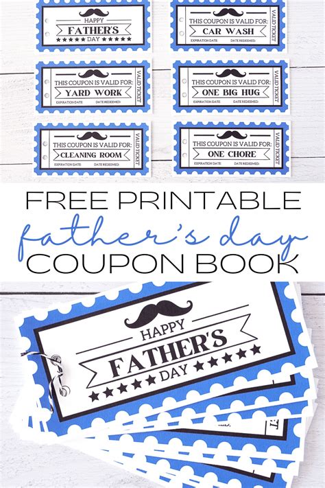 Free Printable Fathers Day Coupons