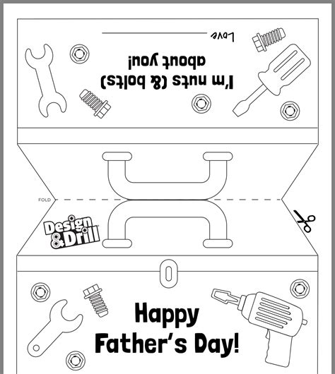 Free Printable Fathers Day Craft