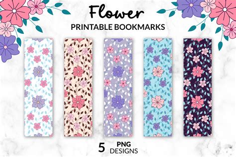 Download Free Printable Flower Bookmarks,Printable Flowers Images,BookmarksFlowers Files For Crafts