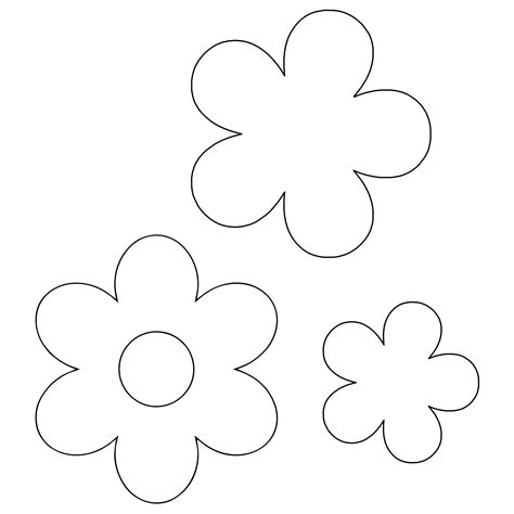 Free Printable Flower Stencil Designs And Templates