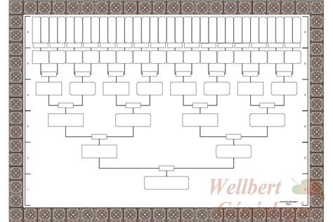 Free Printable Genealogy Chart