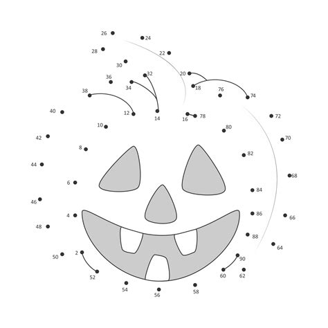 Free Printable Halloween Dot To Dot