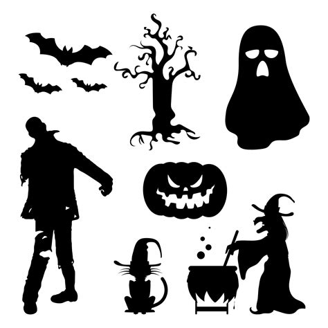 Free Printable Halloween Silhouette Templates