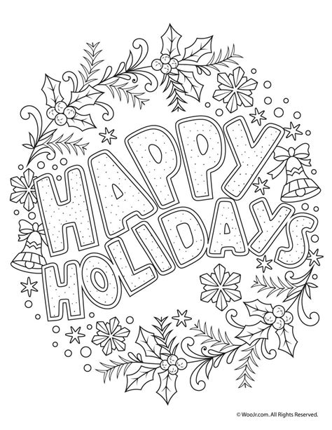 Free Printable Holiday Adult Coloring Pages Download Of Holiday
Coloring Pages