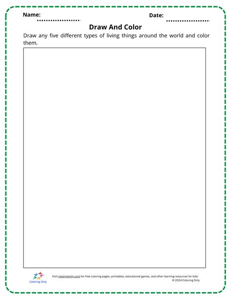 Free Printable How To Draw Worksheets