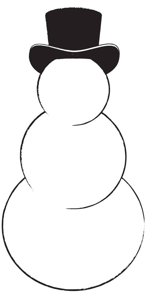 Free Printable Images Of Snowmen