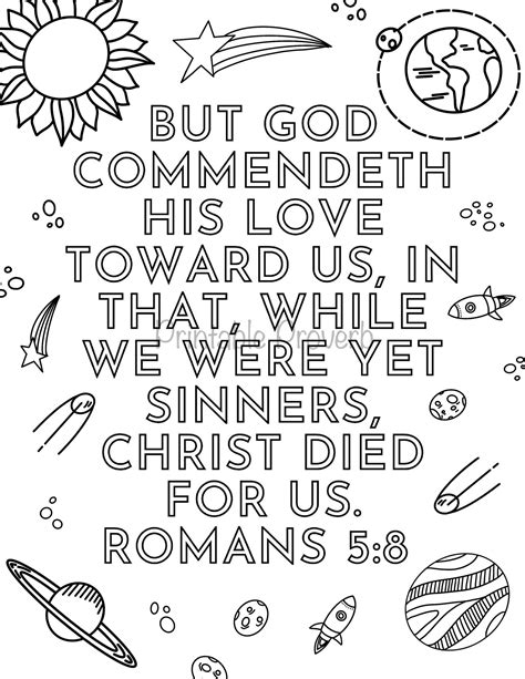 Free Printable Kjv Bible Coloring Pages