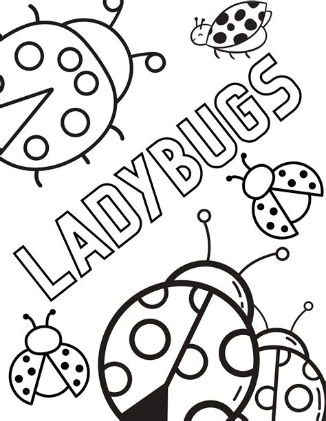 Free Printable Ladybug Pictures