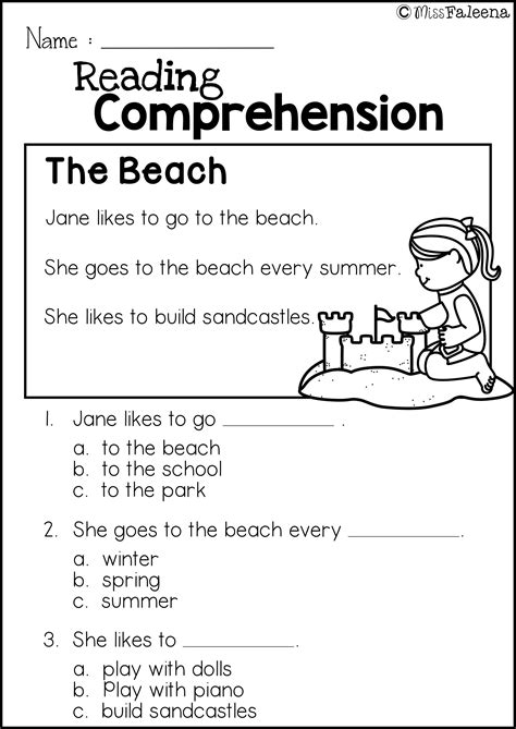 Free Printable Language Arts Worksheets