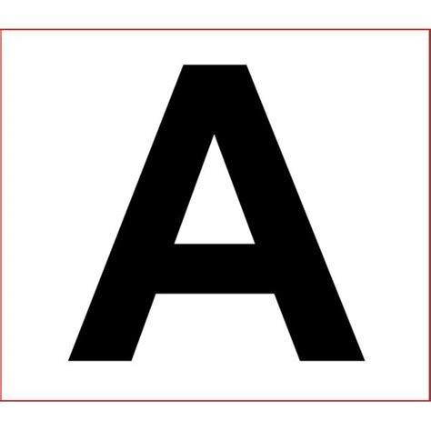 Free Printable Large Alphabet Letters